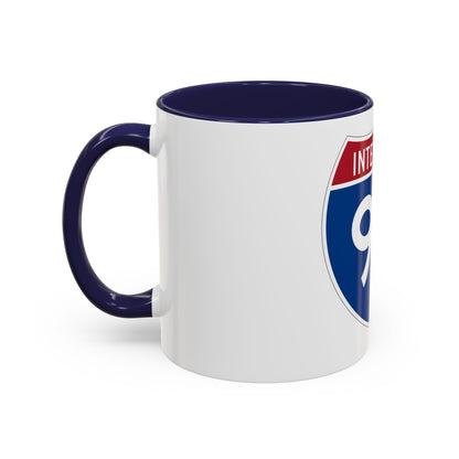Interstate 99 (U.S. Highways) Accent Coffee Mug