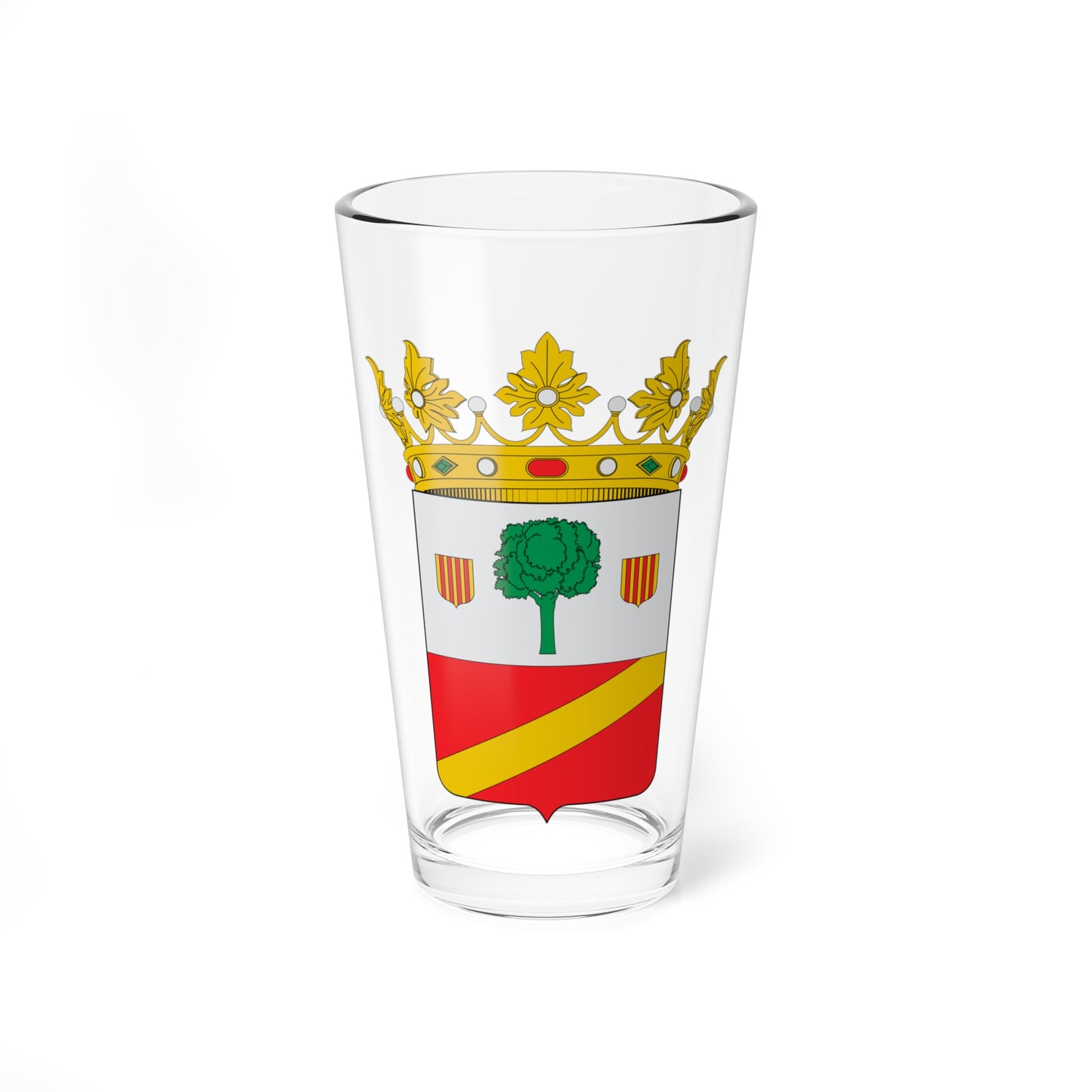 Escudo de Barrachina (Spain) (Coat of Arms) Pint Glass 16oz