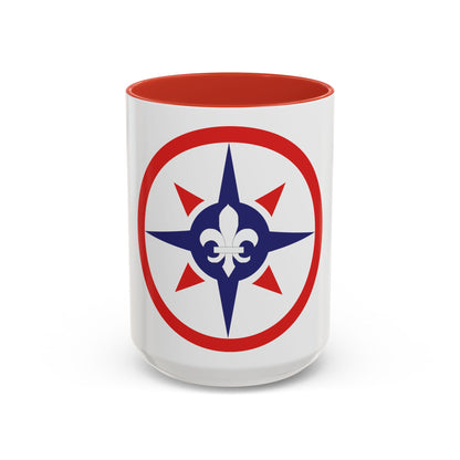 316th Sustainment Command Expeditionary (U.S. Army) Accent Coffee Mug