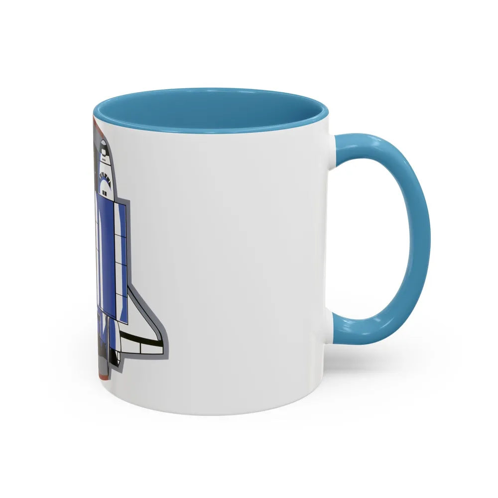 STS 80 (NASA) Accent Coffee Mug-Go Mug Yourself