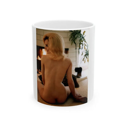 Diane McBain #06 (Vintage Female Icon) White Coffee Mug-11oz-Go Mug Yourself