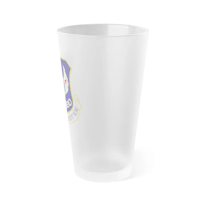 508th Aircraft Sustainment Wing (U.S. Air Force) Frosted Pint Glass 16oz-Go Mug Yourself