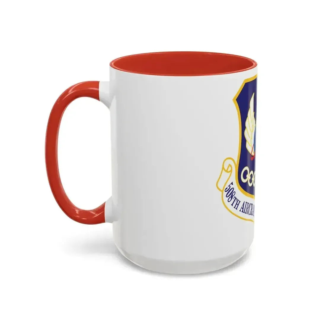 508th Aircraft Sustainment Wing (U.S. Air Force) Accent Coffee Mug - Go Mug Yourself