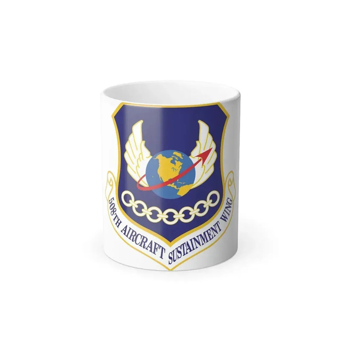 508th Aircraft Sustainment Wing (U.S. Air Force) Color Changing Coffee Mug 11oz - Go Mug Yourself