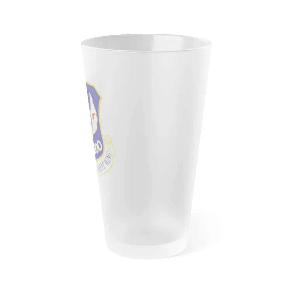 508th Aircraft Sustainment Wing (U.S. Air Force) Frosted Pint Glass 16oz - Go Mug Yourself