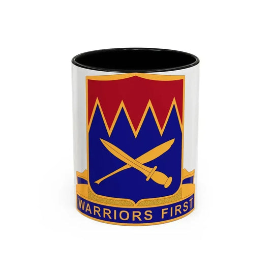 509 Personnel Services Battalion (U.S. Army) Accent Coffee Mug 11oz Black - Go Mug Yourself