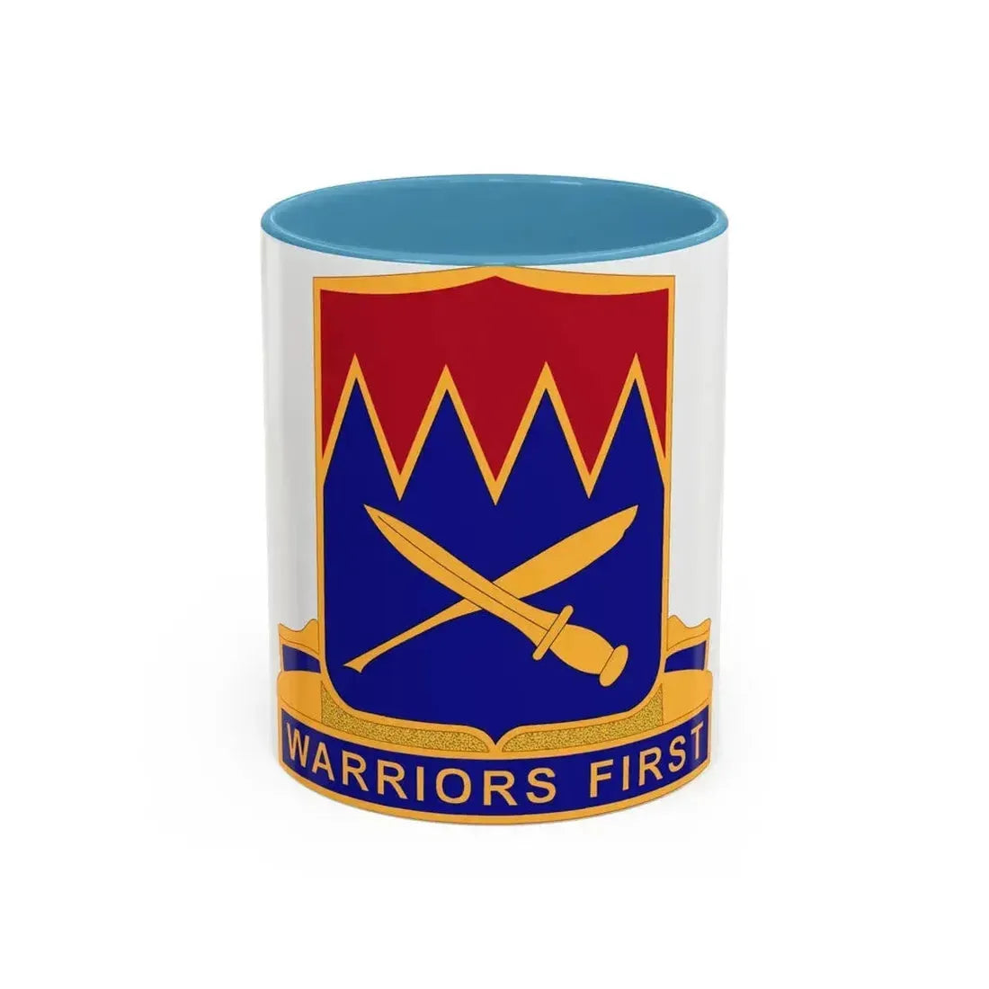 509 Personnel Services Battalion (U.S. Army) Accent Coffee Mug 11oz Light Blue - Go Mug Yourself