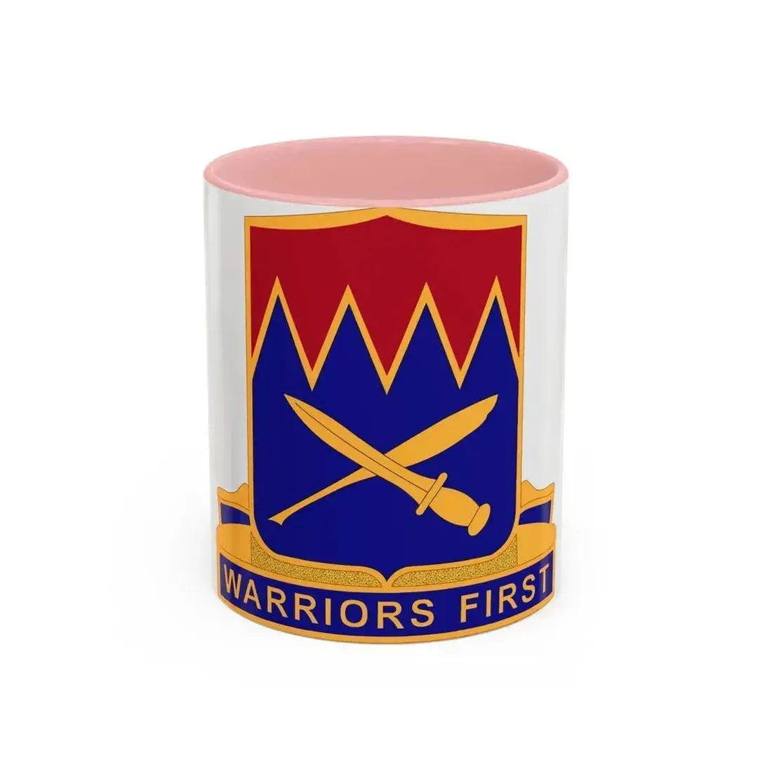 509 Personnel Services Battalion (U.S. Army) Accent Coffee Mug 11oz Pink - Go Mug Yourself