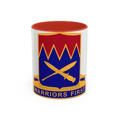 509 Personnel Services Battalion (U.S. Army) Accent Coffee Mug 11oz Red - Go Mug Yourself