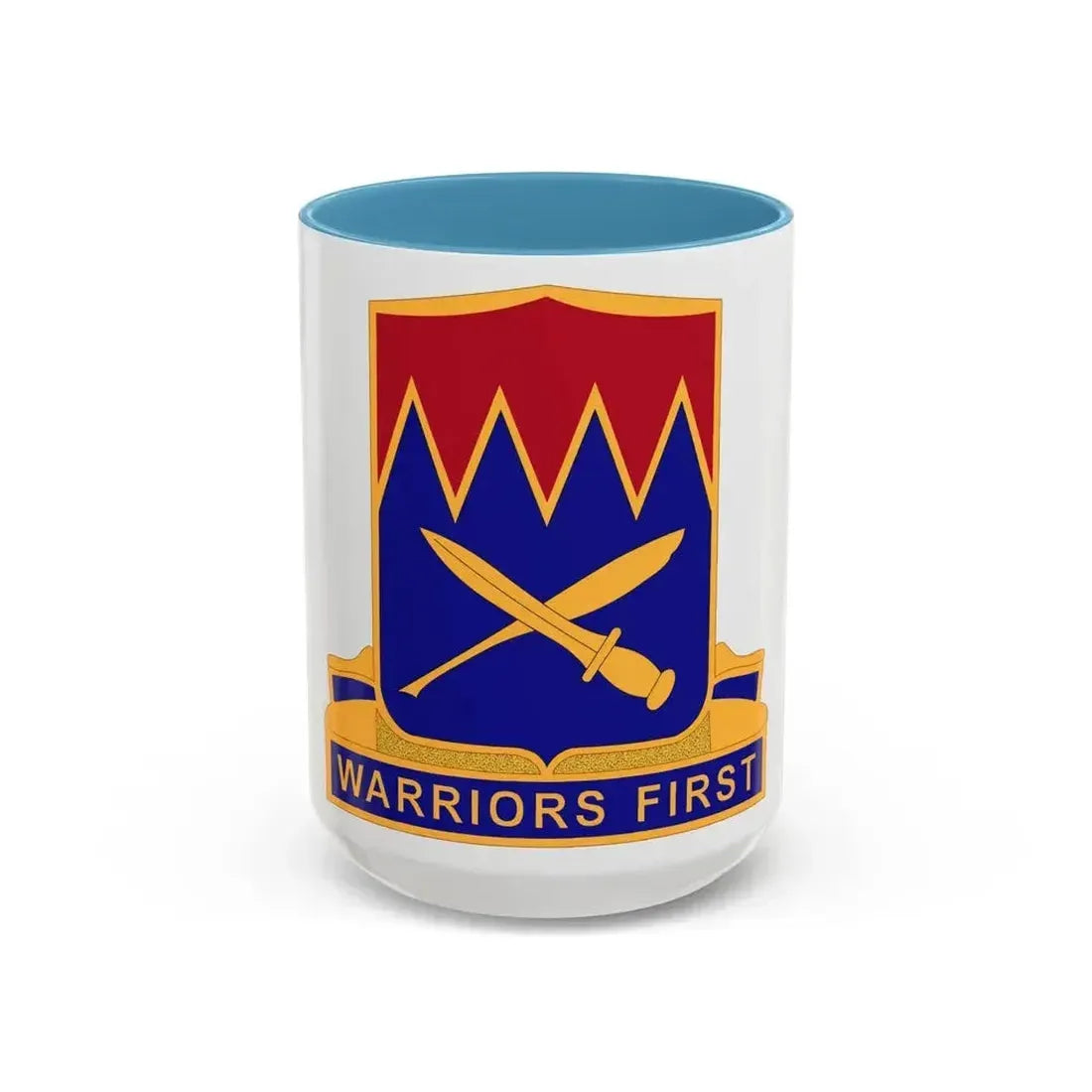 509 Personnel Services Battalion (U.S. Army) Accent Coffee Mug 15oz Light Blue - Go Mug Yourself