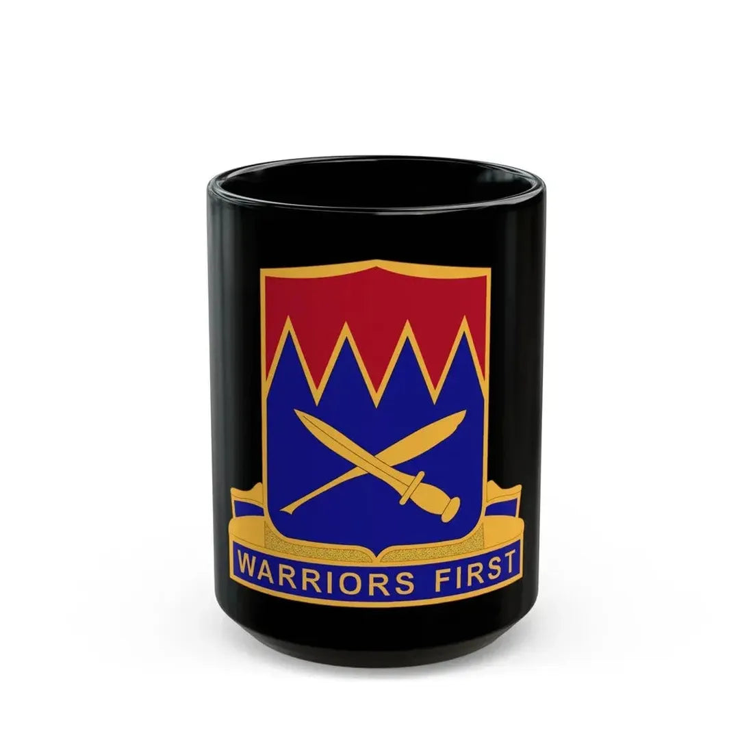 509 Personnel Services Battalion (U.S. Army) Black Coffee Mug 15oz - Go Mug Yourself