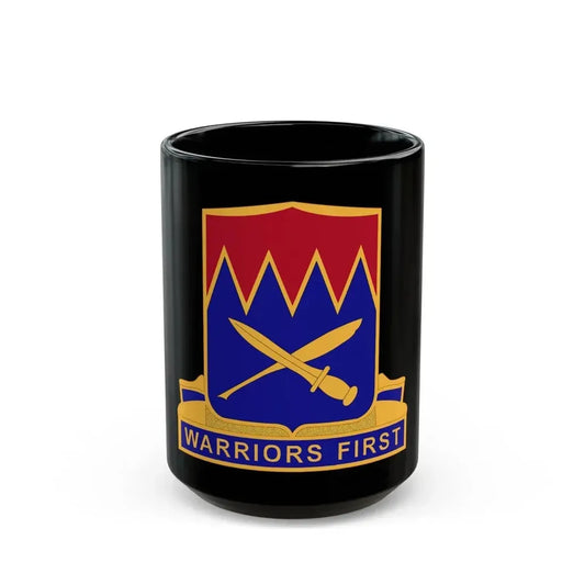 509 Personnel Services Battalion (U.S. Army) Black Coffee Mug 15oz - Go Mug Yourself