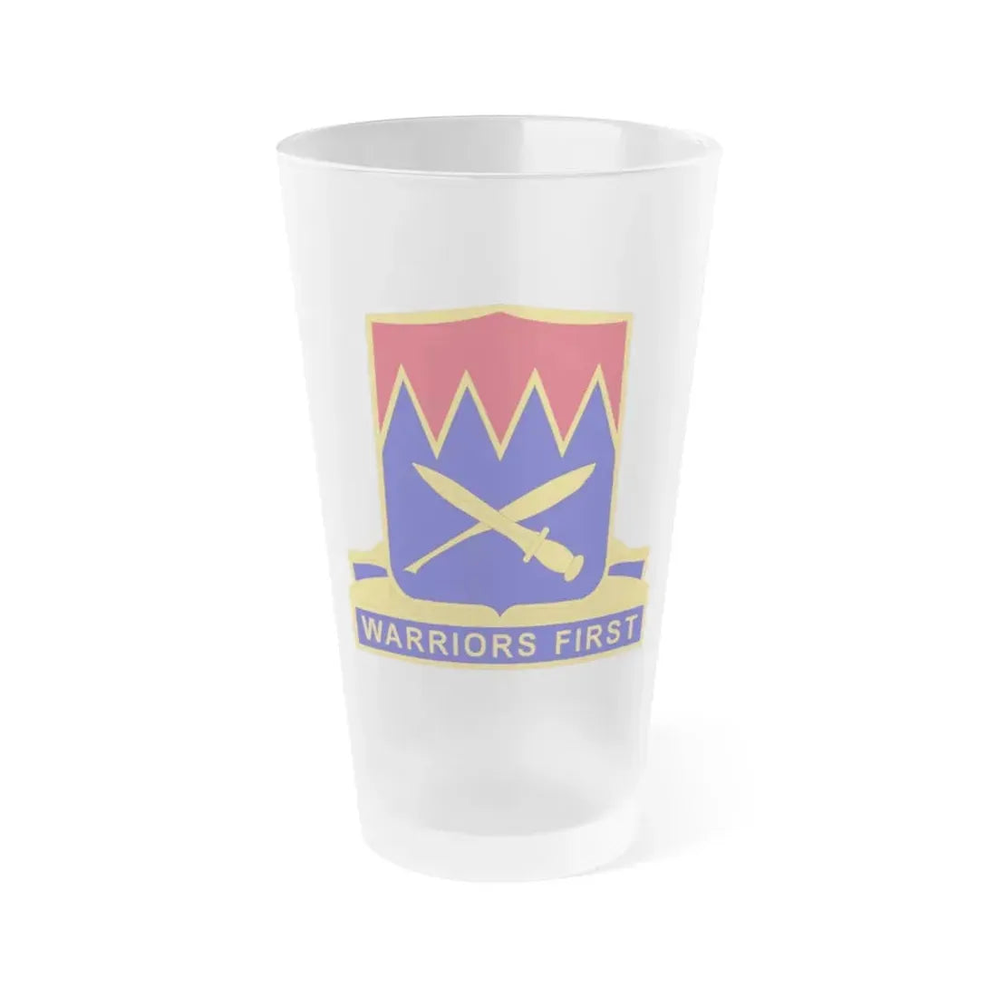 509 Personnel Services Battalion (U.S. Army) Frosted Pint Glass 16oz Default Title - Go Mug Yourself