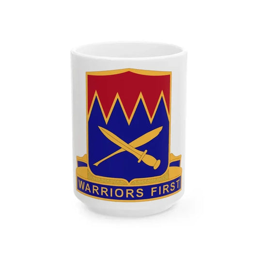 509 Personnel Services Battalion (U.S. Army) White Coffee Mug 15oz - Go Mug Yourself