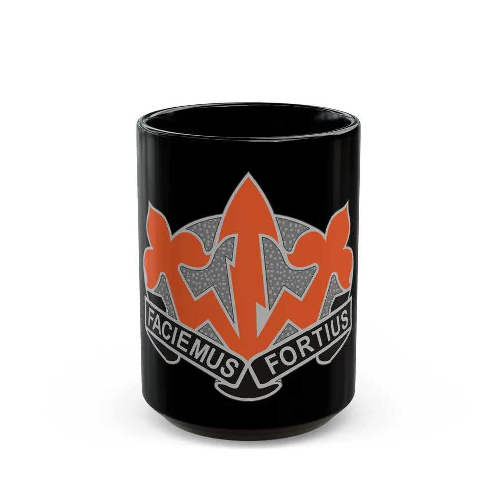 509 Signal Battalion (U.S. Army) Black Coffee Mug-15oz-Go Mug Yourself