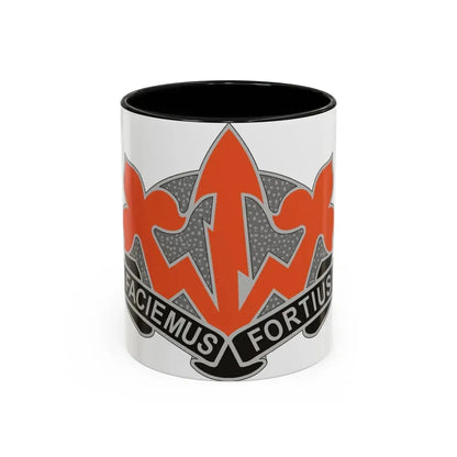 509 Signal Battalion (U.S. Army) Accent Coffee Mug 11oz Black - Go Mug Yourself