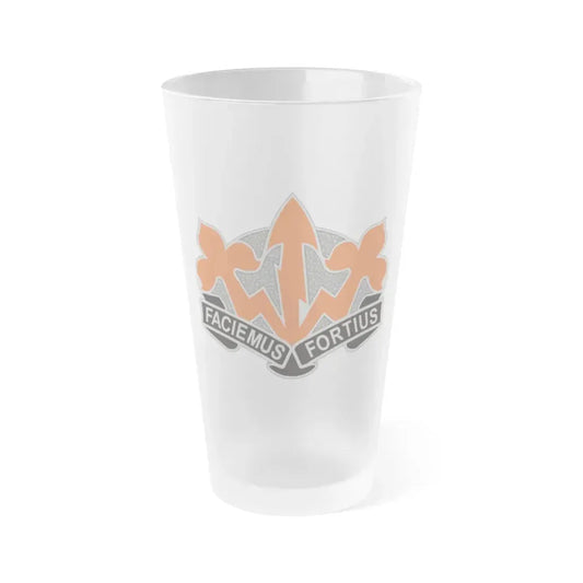 509 Signal Battalion (U.S. Army) Frosted Pint Glass 16oz Default Title - Go Mug Yourself