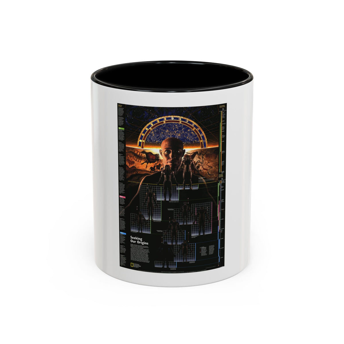 Seeking Our Origins (1997) (Map) Accent Coffee Mug