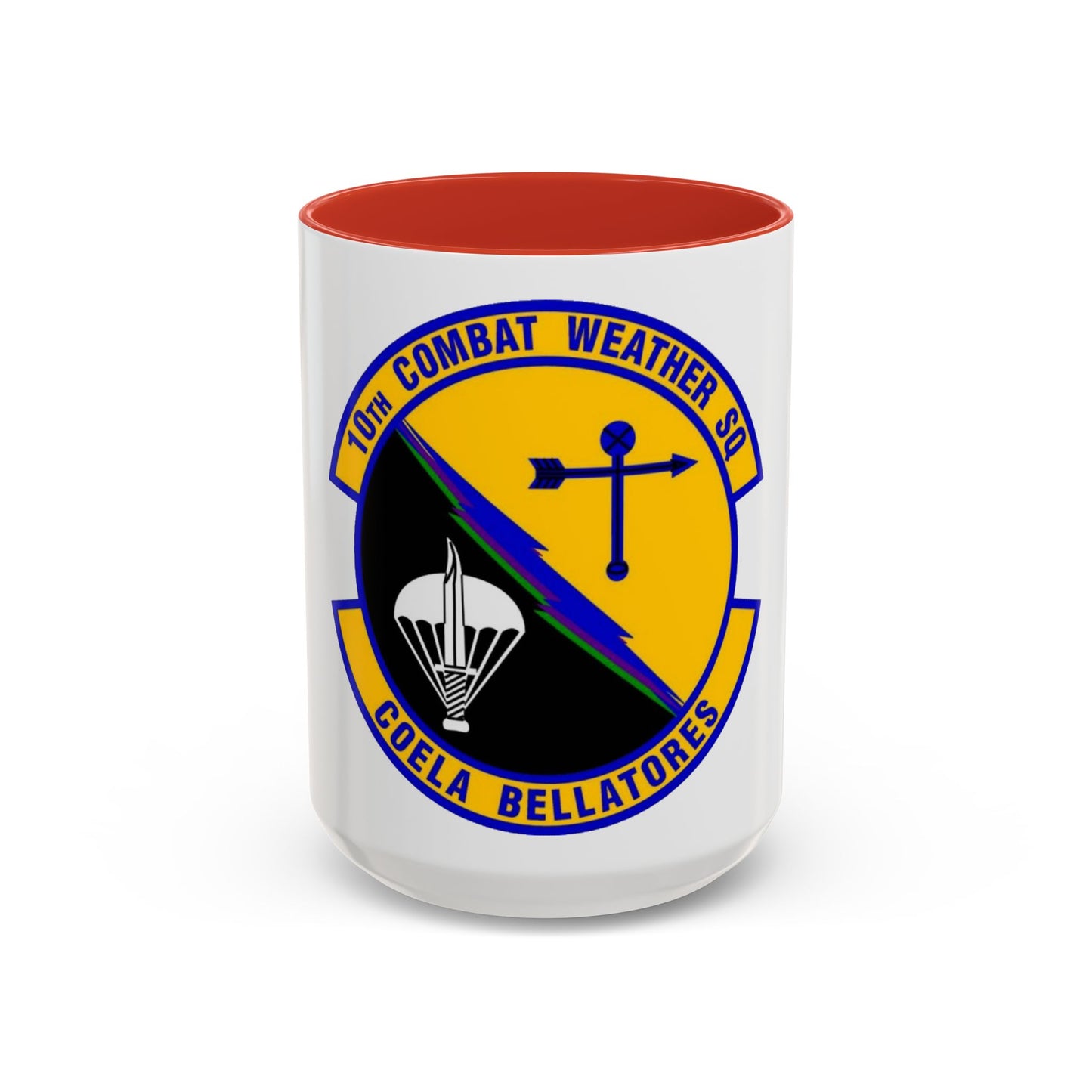 10 Combat Weather Squadron AFSOC (U.S. Air Force) Accent Coffee Mug