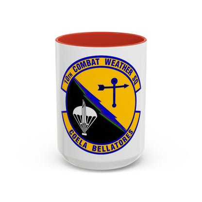 10 Combat Weather Squadron AFSOC (U.S. Air Force) Accent Coffee Mug