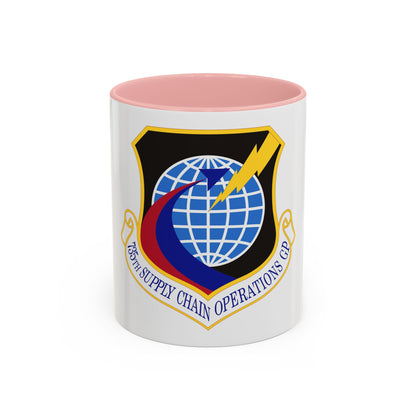 735th Supply Chain Operations Group (U.S. Air Force) Accent Coffee Mug
