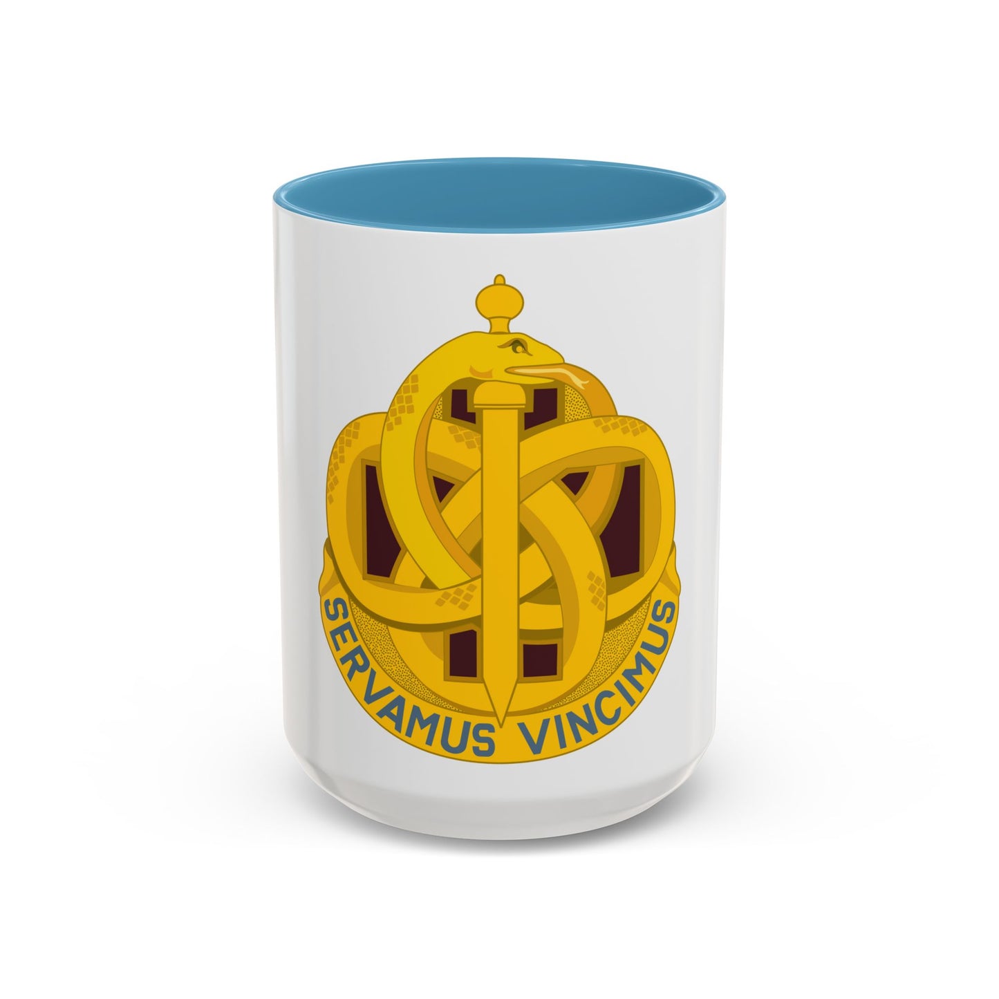 411 Hospital Center (U.S. Army) Accent Coffee Mug