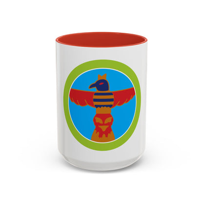 Wood Carving (Boy Scout Merit Badge) Accent Coffee Mug