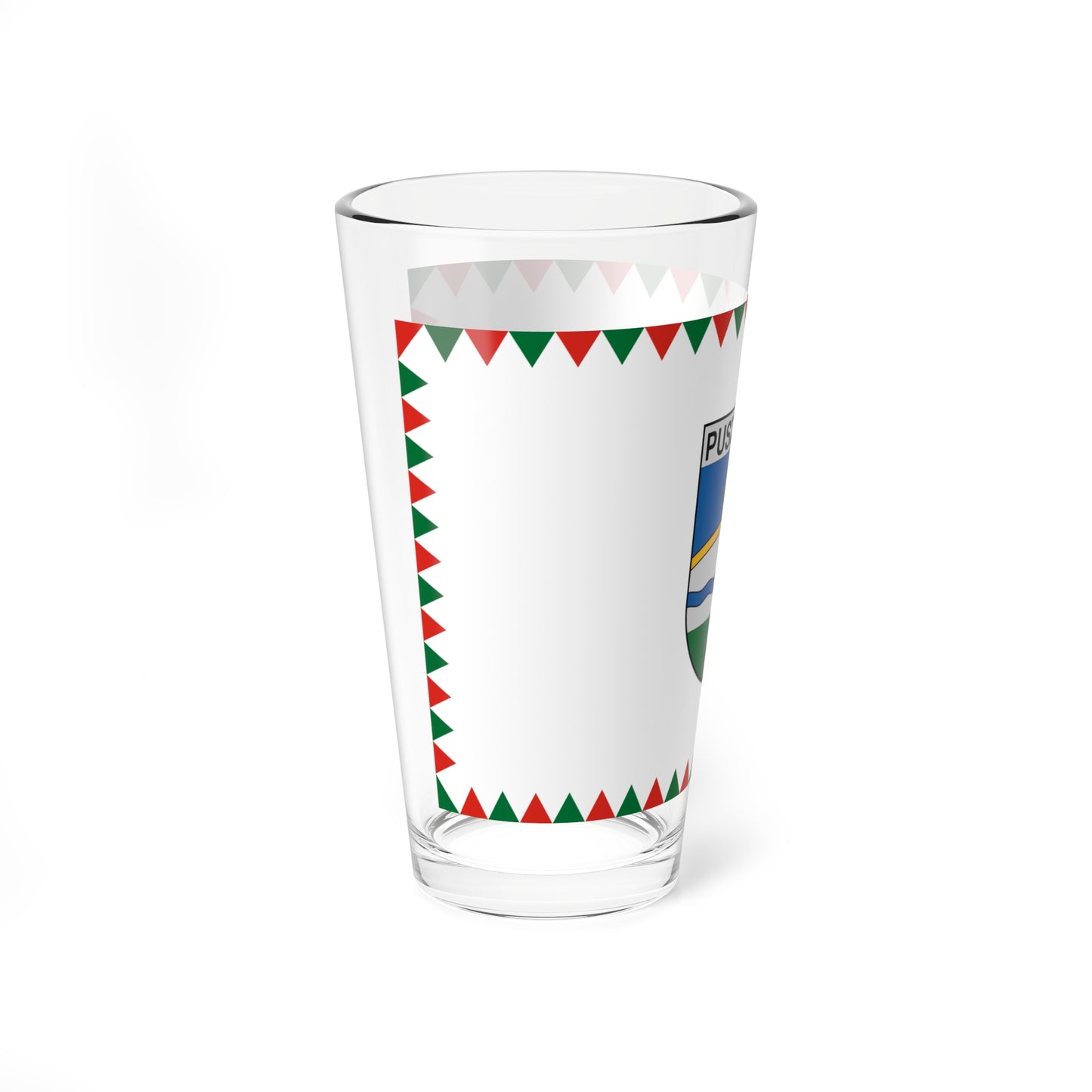 Flag of Pusztavam (Hungary) Pint Glass 16oz