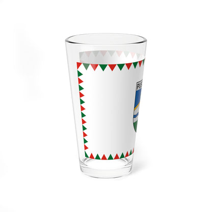 Flag of Pusztavam (Hungary) Pint Glass 16oz