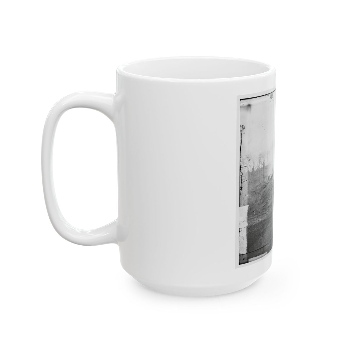 Belle Plain, Virginia. Camp Of 150th Pennsylvania Infantry (U.S. Civil War) White Coffee Mug