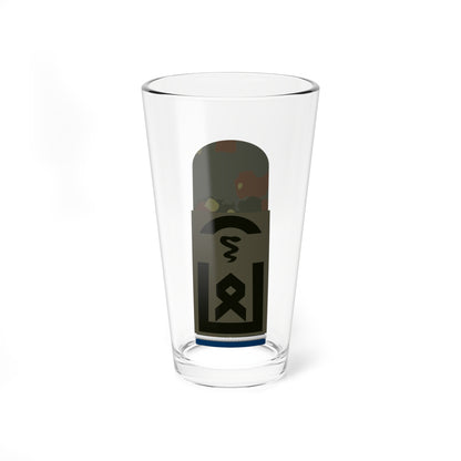 HA OS5 33a Oberfähnrich SanOA San TM R (Military Rank) Pint Glass 16oz