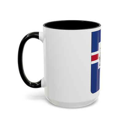 Coat of arms of the President of Iceland - Accent Coffee Mug
