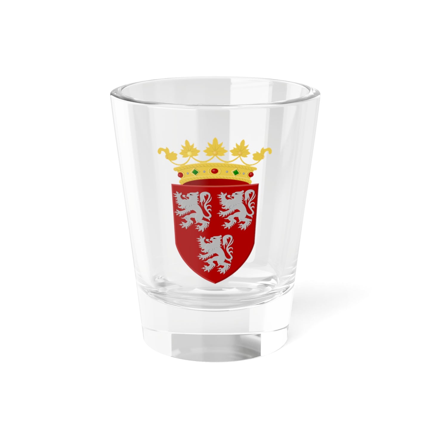 Gavere wapen1 (Belgium) (Coat of Arms) Shot Glass 1.5oz