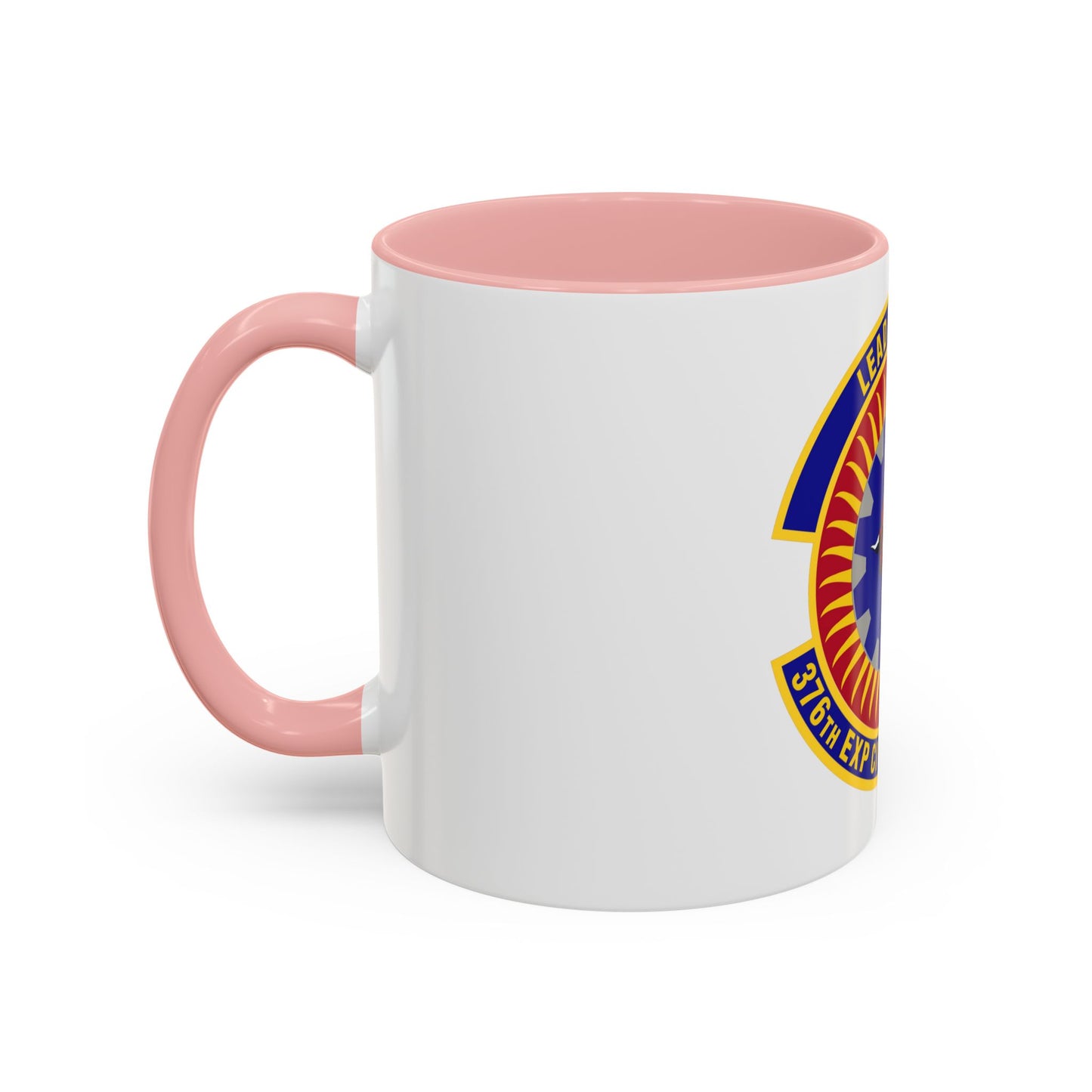 376th Expeditionary Civil Engineer Squadron (U.S. Air Force) Accent Coffee Mug