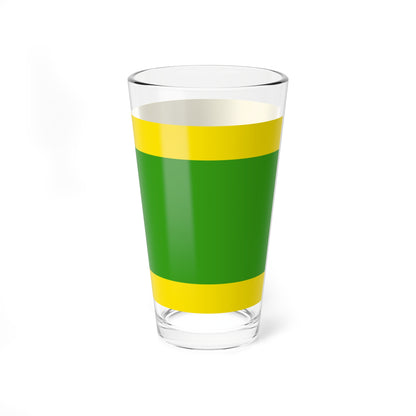 Flag of the 8th District of Budapest 1996-2012 (Hungary) Pint Glass 16oz