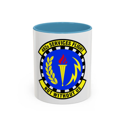 482d Services Flight (U.S. Air Force) Accent Coffee Mug