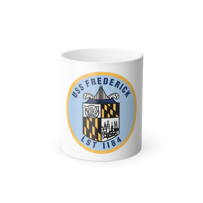 USS Frederick LST 1184 (U.S. Navy) Color Changing Mug 11oz
