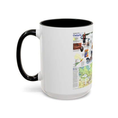 Canada - Ontario 2 (1996) (Map) Accent Coffee Mug