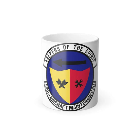 509th Aircraft Maintenance Squadron (U.S. Air Force) Color Changing Coffee Mug 11oz - Go Mug Yourself