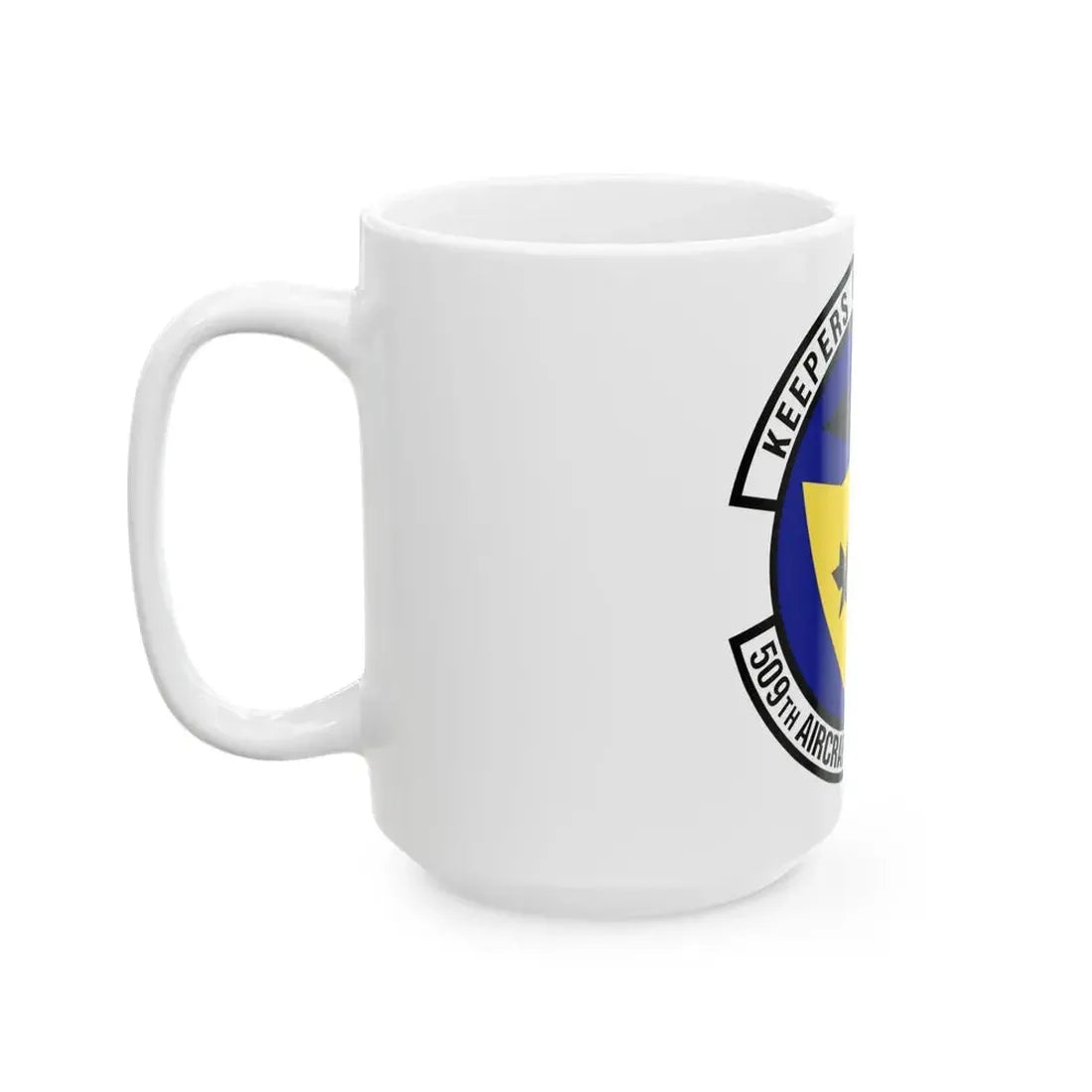 509th Aircraft Maintenance Squadron (U.S. Air Force) White Coffee Mug - Go Mug Yourself