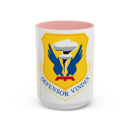 509th Bomb Wing (U.S. Air Force) Accent Coffee Mug 15oz Pink - Go Mug Yourself