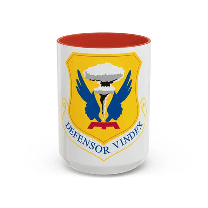 509th Bomb Wing (U.S. Air Force) Accent Coffee Mug 15oz Red - Go Mug Yourself