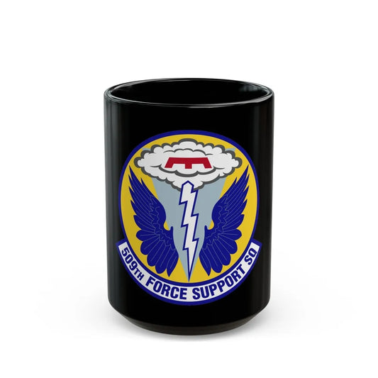 509th Force Support Squadron (U.S. Air Force) Black Coffee Mug-15oz-Go Mug Yourself