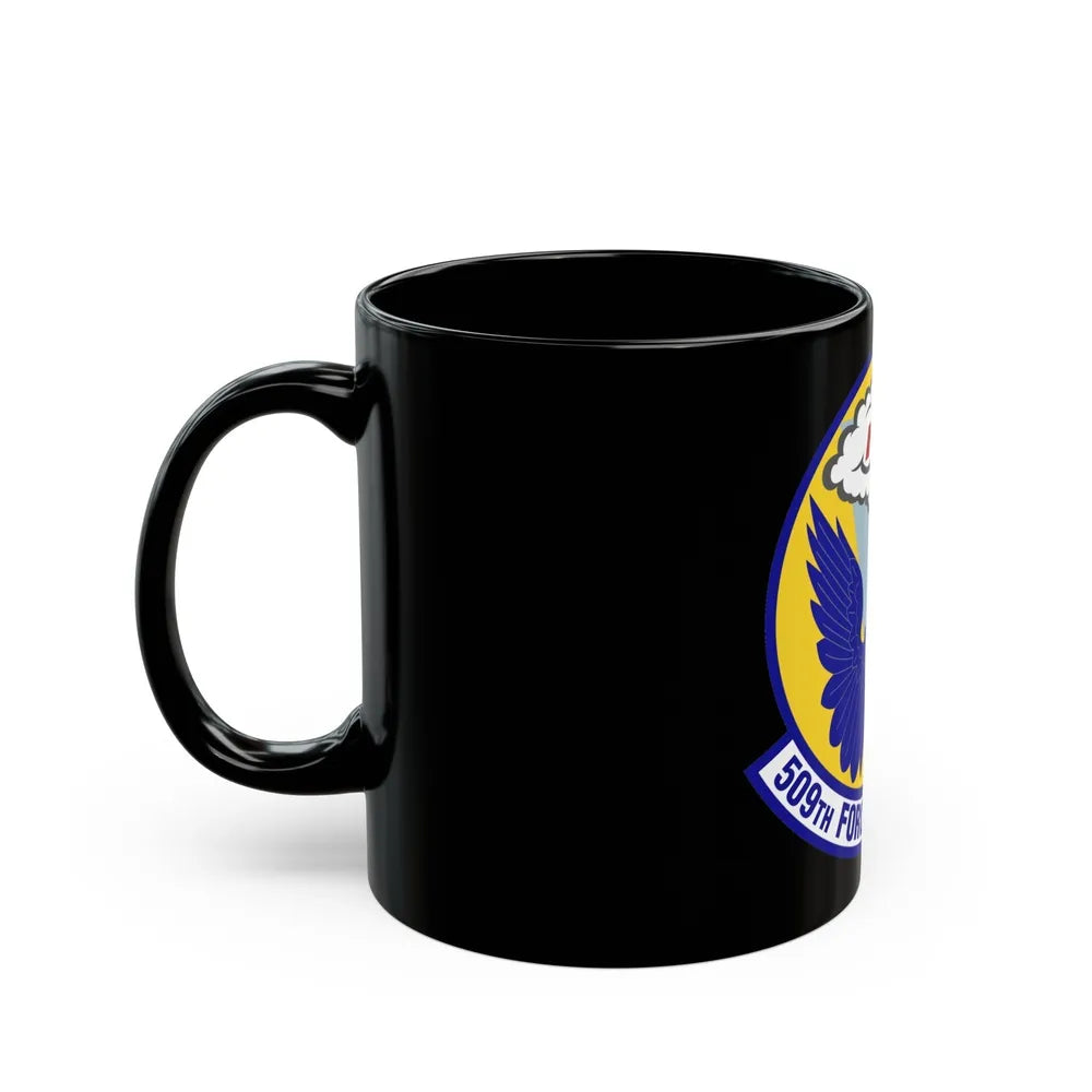 509th Force Support Squadron (U.S. Air Force) Black Coffee Mug-Go Mug Yourself