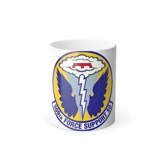 509th Force Support Squadron (U.S. Air Force) Color Changing Coffee Mug 11oz - Go Mug Yourself
