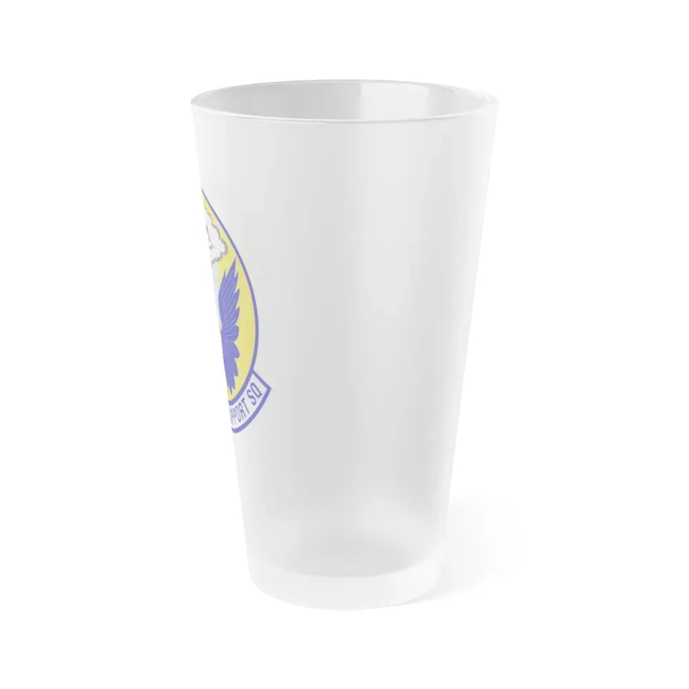 509th Force Support Squadron (U.S. Air Force) Frosted Pint Glass 16oz - Go Mug Yourself