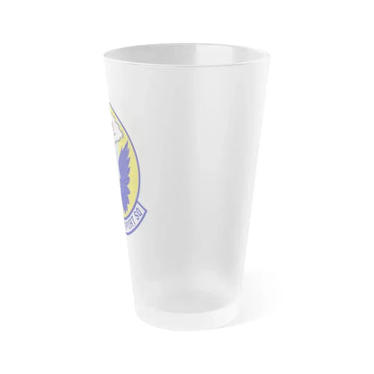 509th Force Support Squadron (U.S. Air Force) Frosted Pint Glass 16oz - Go Mug Yourself