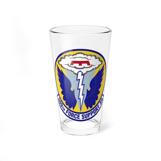 509th Force Support Squadron (U.S. Air Force) Pint Glass 16oz 16oz - Go Mug Yourself