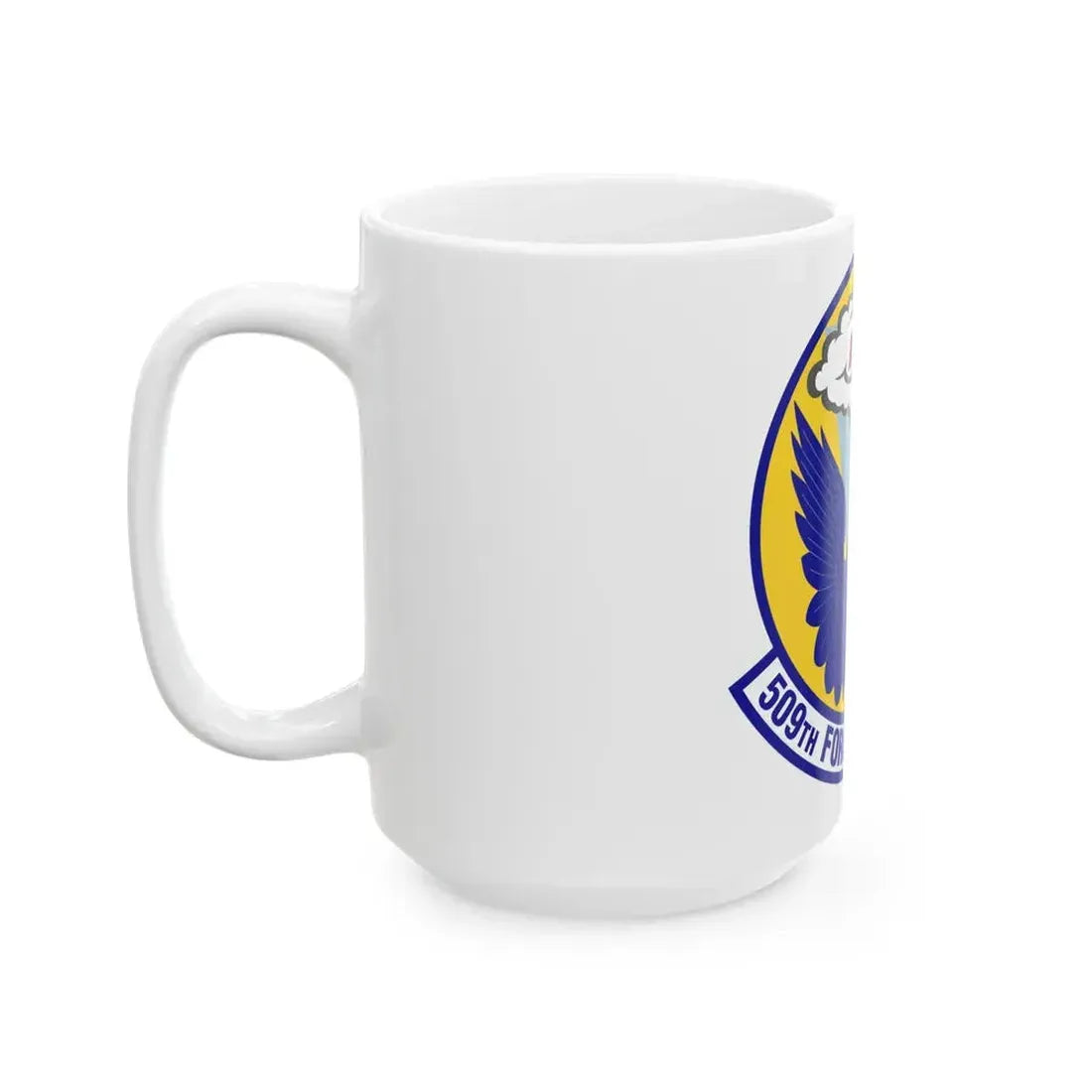 509th Force Support Squadron (U.S. Air Force) White Coffee Mug - Go Mug Yourself