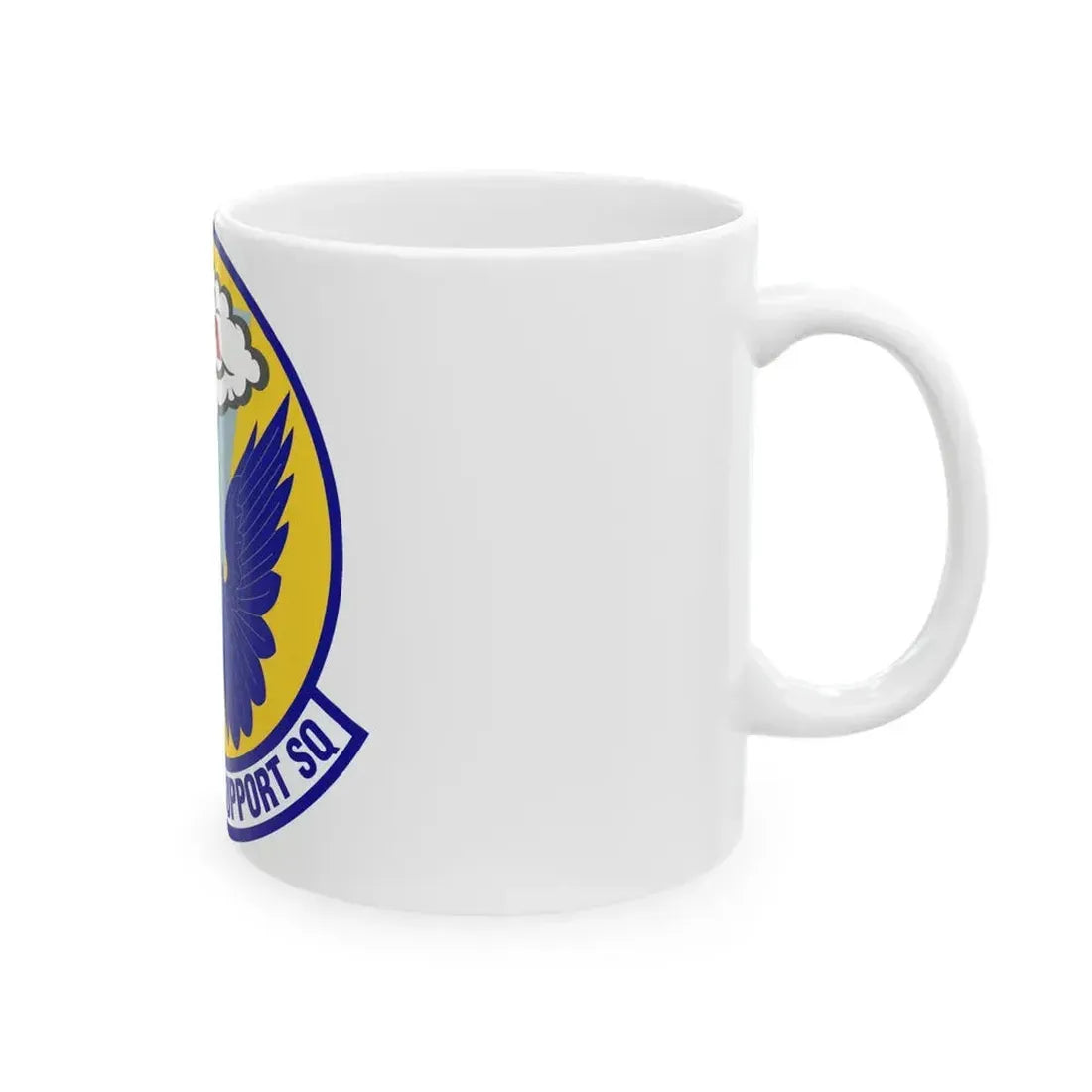 509th Force Support Squadron (U.S. Air Force) White Coffee Mug - Go Mug Yourself